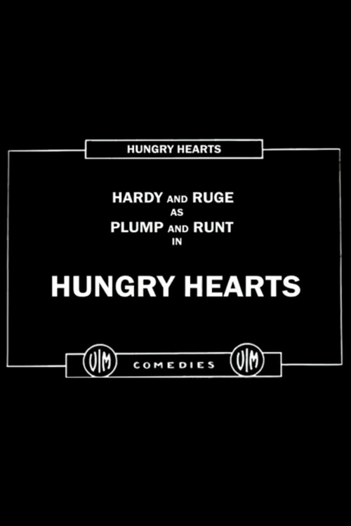 Movie poster for Hungry Hearts (1916)