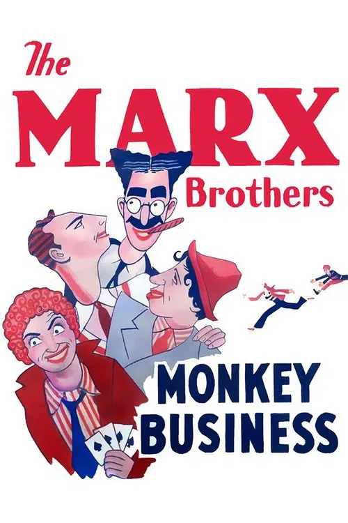 Movie poster for Monkey Business (1931)