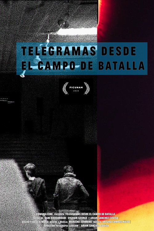 Movie poster for Telegramas desde el campo de batalla (2025)