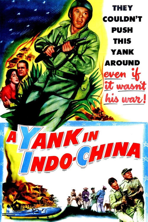 Movie poster for A Yank in Indo-China (1952)