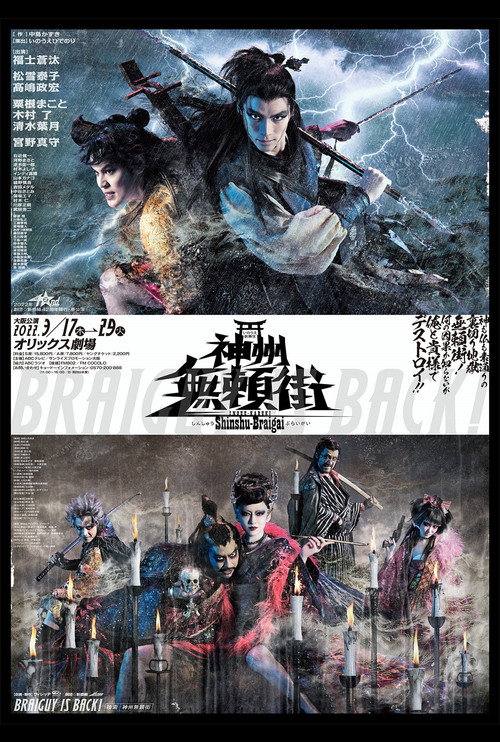 Movie poster for 劇団☆新感線『神州無頼街』 (2022)