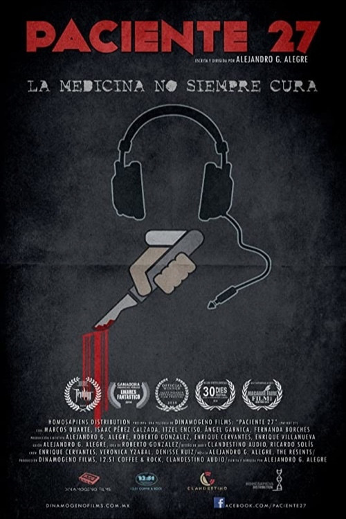 Movie poster for Patient 27 (2014)