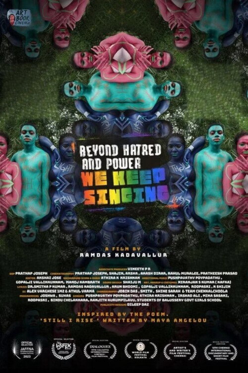 Movie poster for Beyond Hatred and Power, We Keep Singing (2023)