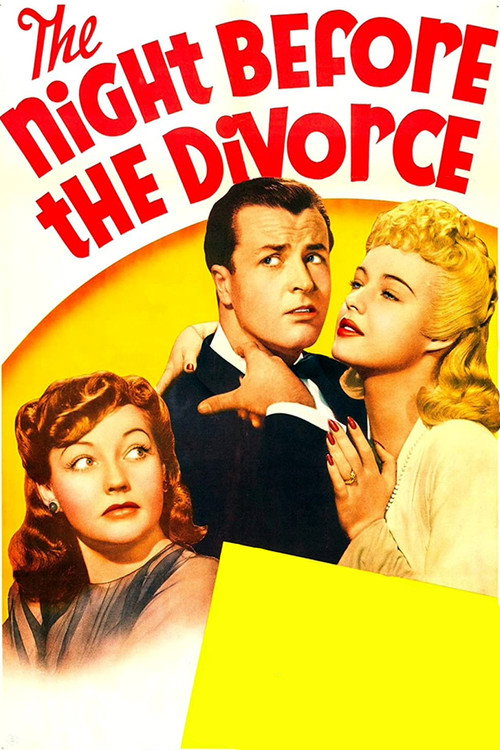 Movie poster for The Night Before the Divorce (1942)