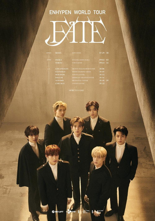 Movie poster for ENHYPEN WORLD TOUR 'FATE' IN SEOUL (2023)