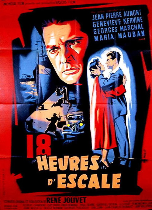 Movie poster for Dix-huit heures d'escale (1955)