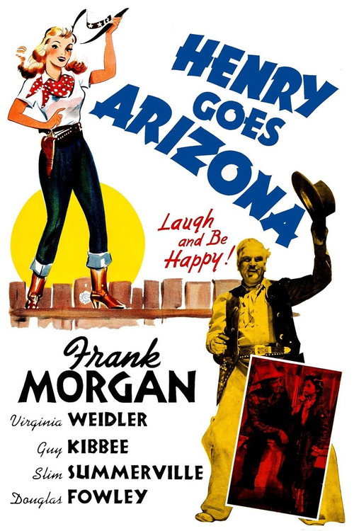 Movie poster for Henry Goes Arizona (1939)