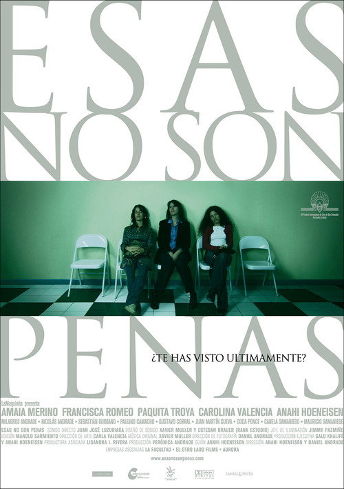 Movie poster for Esas no son penas (2005)