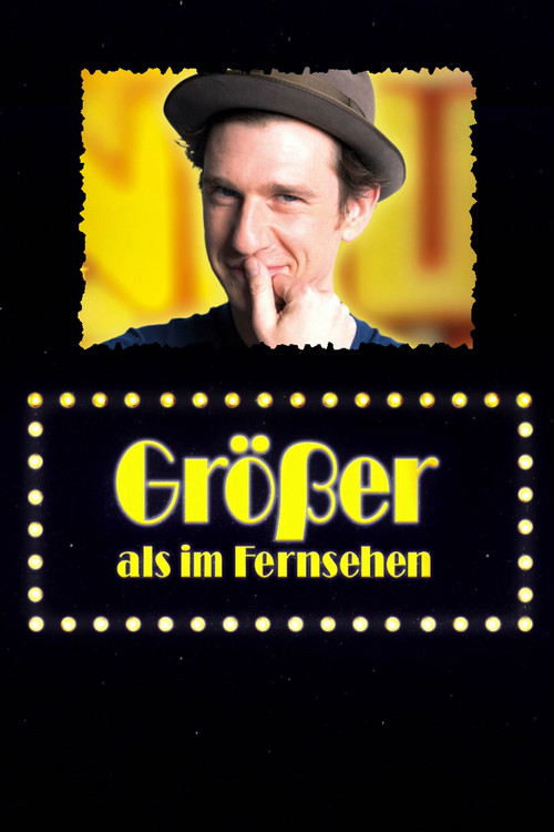 Movie poster for Größer als im Fernsehen (2019)