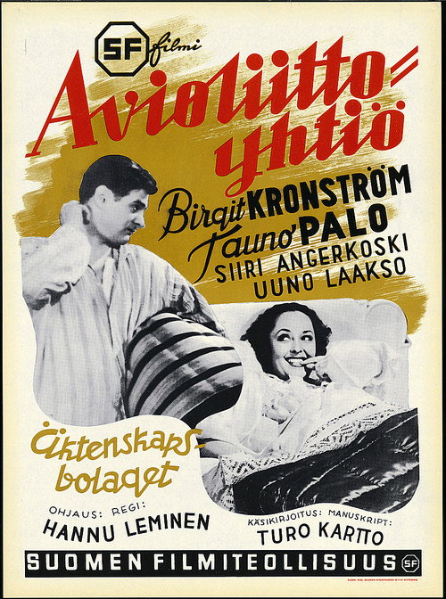 Movie poster for Avioliittoyhtiö (1942)