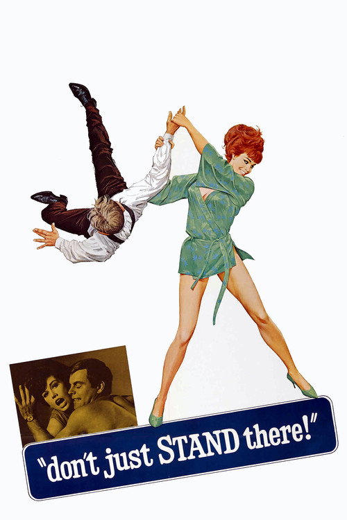 Movie poster for Don't Just Stand There (1968)