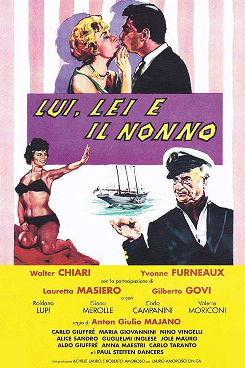 Movie poster for Lui, lei e il nonno (1959)