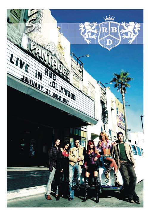 Movie poster for RBD - Live In Hollywood (2006)