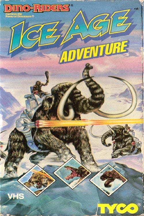 Movie poster for Dino-Riders in the Ice Age (1989)