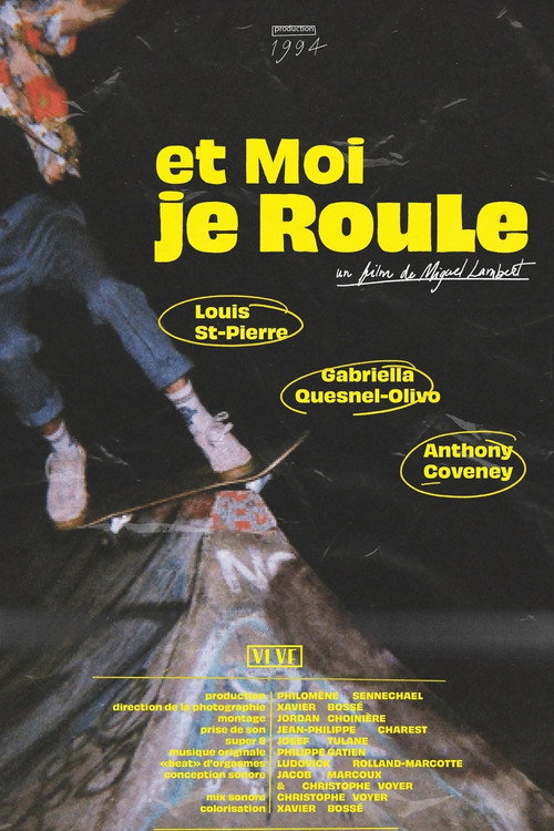 Movie poster for Et moi je roule