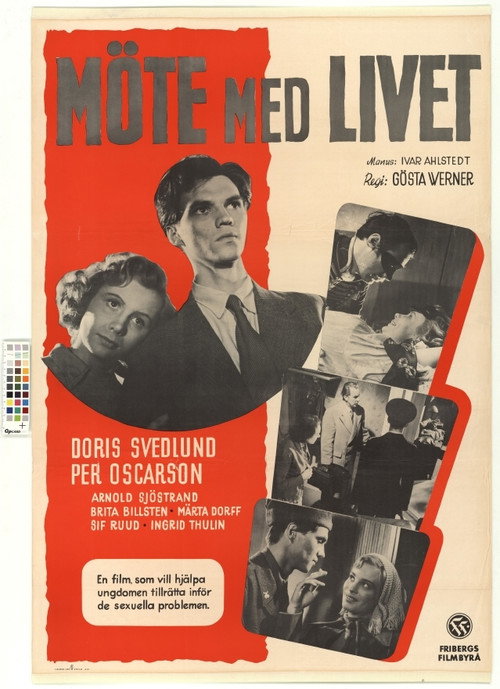 Movie poster for Möte med livet (1953)