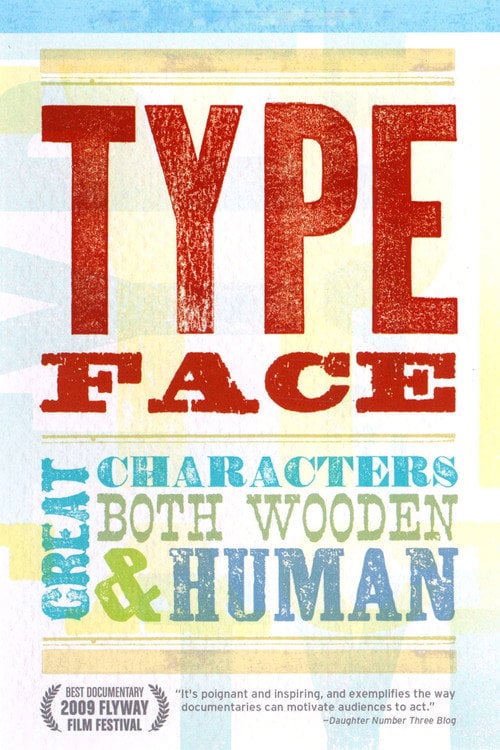 Movie poster for Typeface (2010)