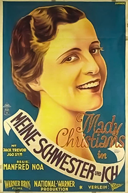 Movie poster for Meine Schwester und ich (1929)