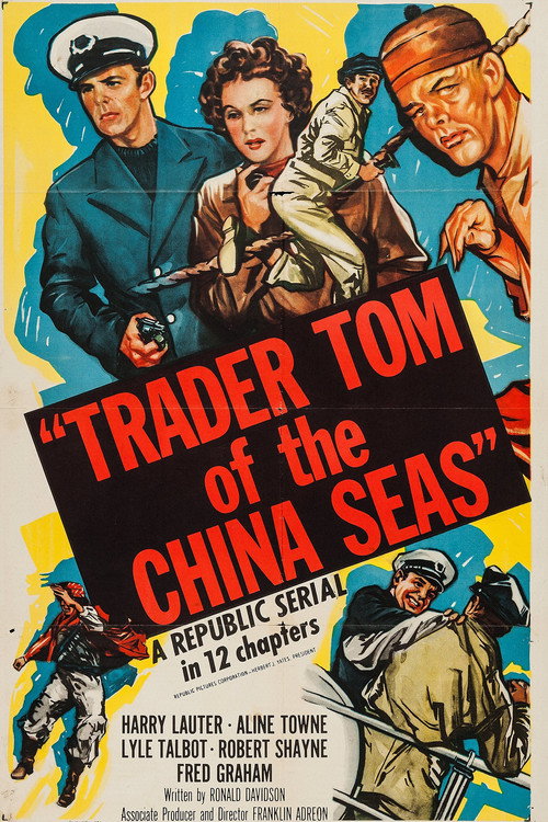 Movie poster for Trader Tom of the China Seas (1954)