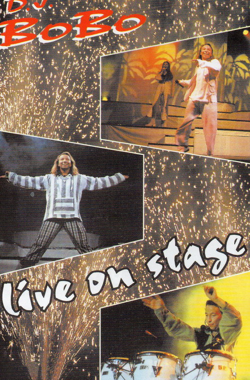 Movie poster for Dj Bobo - Live on Stage (1995)