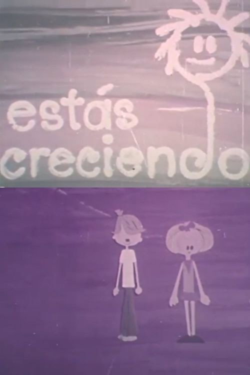 Movie poster for Estás creciendo (1972)