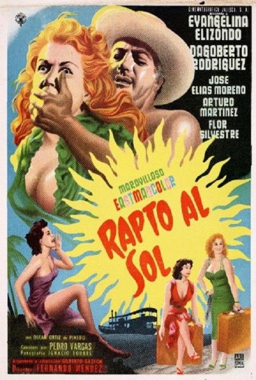 Movie poster for Rapto al sol (1956)