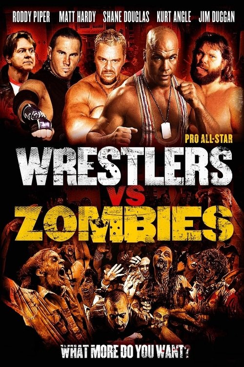 Movie poster for Pro Wrestlers vs Zombies (2014)