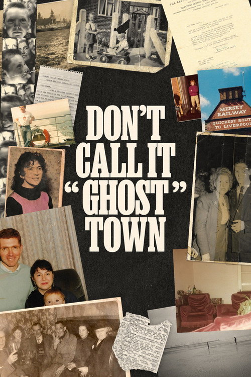 Movie poster for Don't Call It "Ghost Town" (2025)