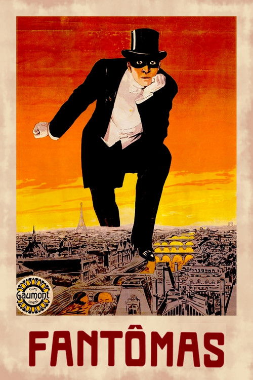 Movie poster for Fantômas (1913)