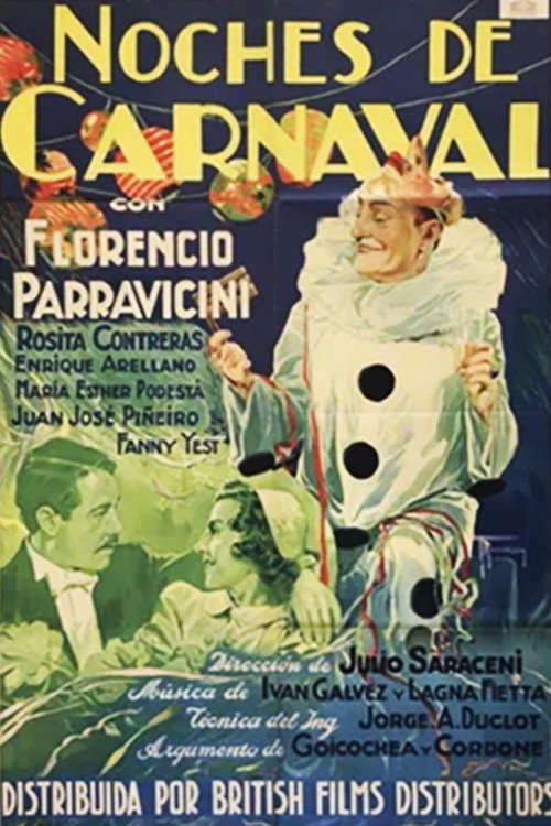 Movie poster for Noches de Carnaval (1938)