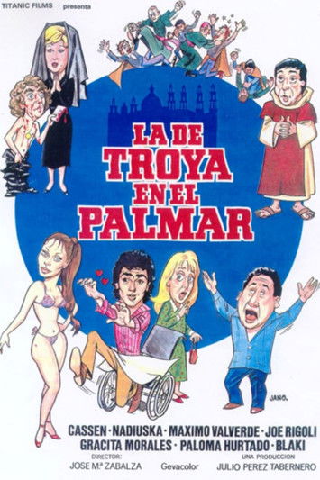 Movie poster for La de Troya en el Palmar (1984)