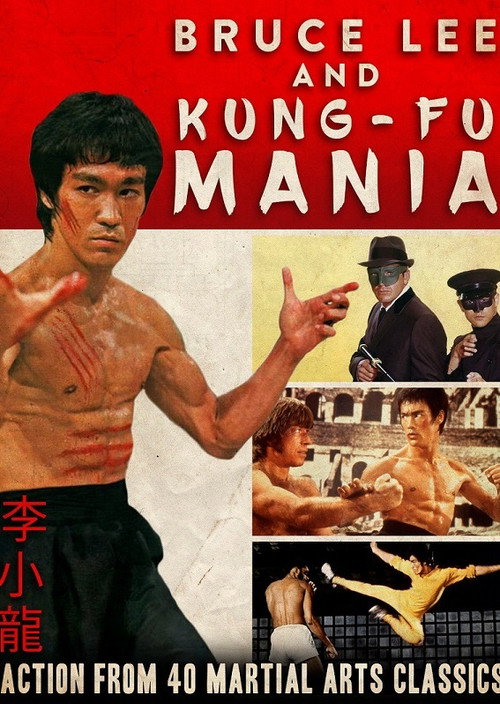 Movie poster for Bruce Lee and Kung Fu Mania (1992)