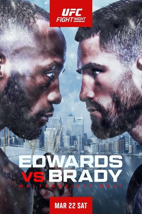 Movie poster for UFC Fight Night 255: Edwards vs. Brady (2025)