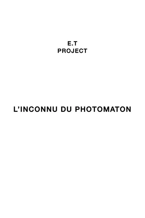Movie poster for L'Inconnu du Photomaton