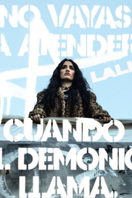 Movie poster for NO VAYAS A ATENDER CUANDO EL DEMONIO LLAMA (2025)
