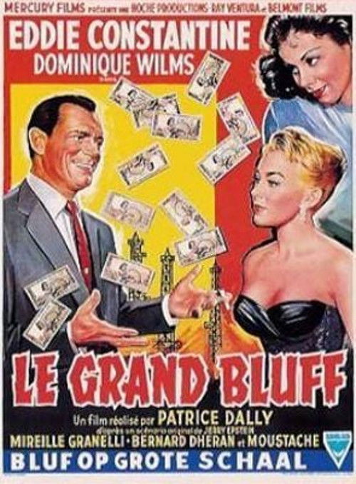Movie poster for The Big Bluff (1957)