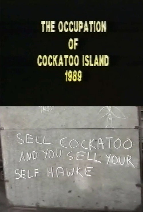 Movie poster for The Occupation of Cockatoo Island 1989