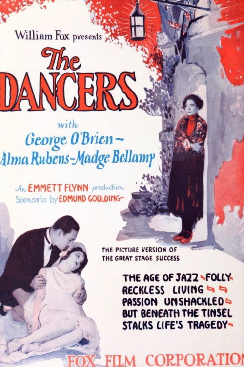 Movie poster for The Dancers (1925)