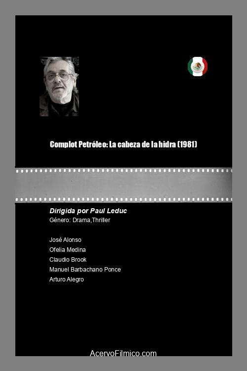 Movie poster for Complot Petróleo: La cabeza de la hidra (1981)