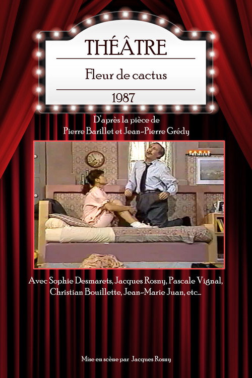 Movie poster for Fleur de cactus (1989)