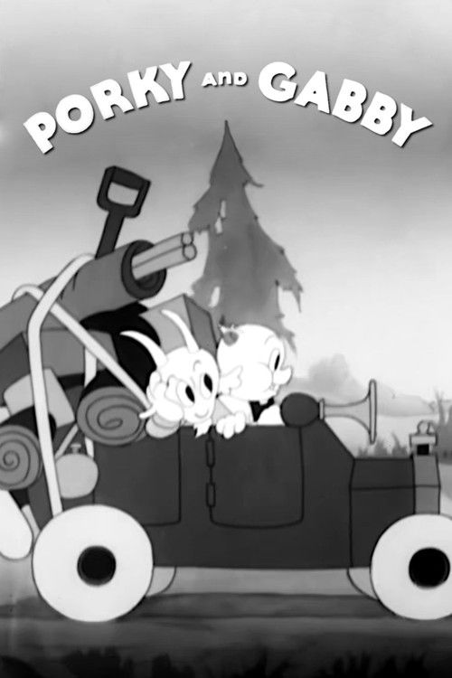 Movie poster for Porky and Gabby (1937)