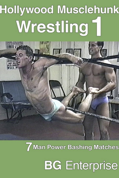 Movie poster for Hollywood Musclehunk Wrestling 1