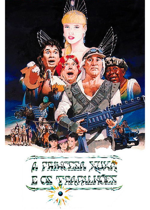 Movie poster for A Princesa Xuxa e os Trapalhões (1989)