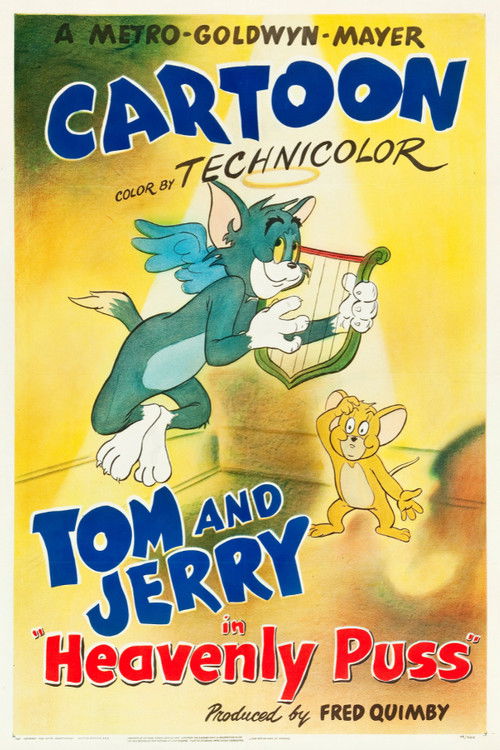 Movie poster for Heavenly Puss (1949)