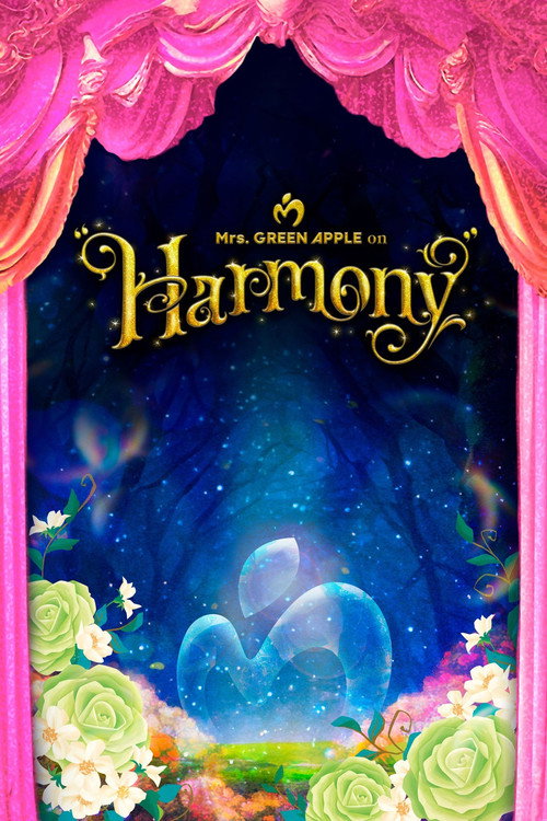 Movie poster for Mrs.GREEN APPLE on “Harmony” (2024)