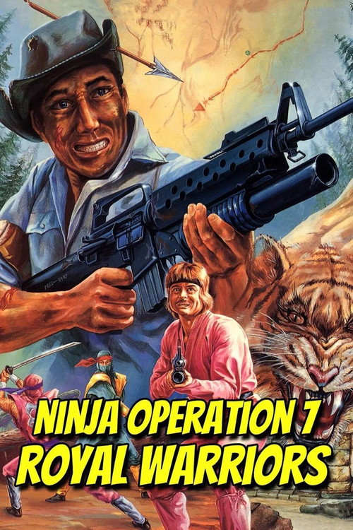 Movie poster for Ninja Operation 7: Royal Warriors (1987)