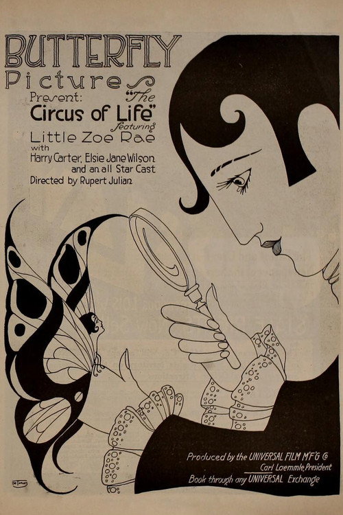 Movie poster for The Circus of Life (1917)