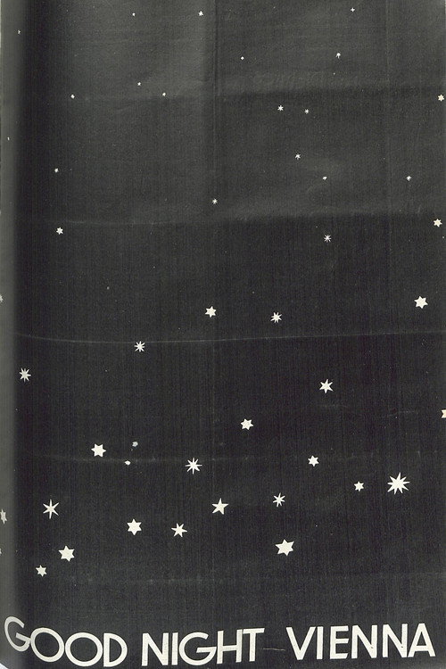Movie poster for Good Night, Vienna (1932)