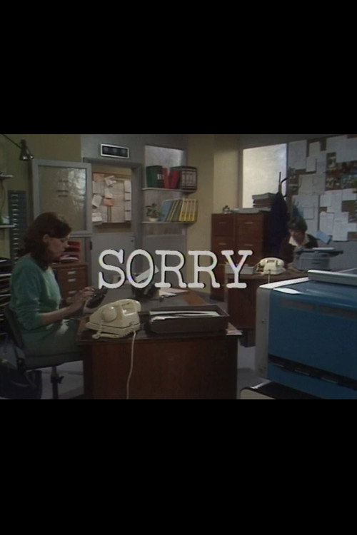 Movie poster for Sorry (1981)