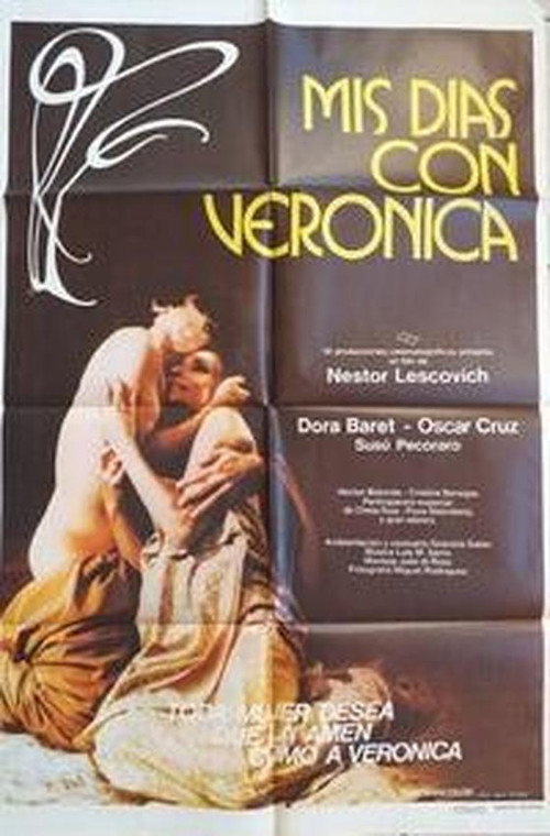 Movie poster for Mis días con Verónica (1980)